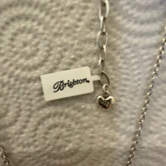 Brighton Dazzling Love Black Pendant Necklace NWT - Picture 5 of 8